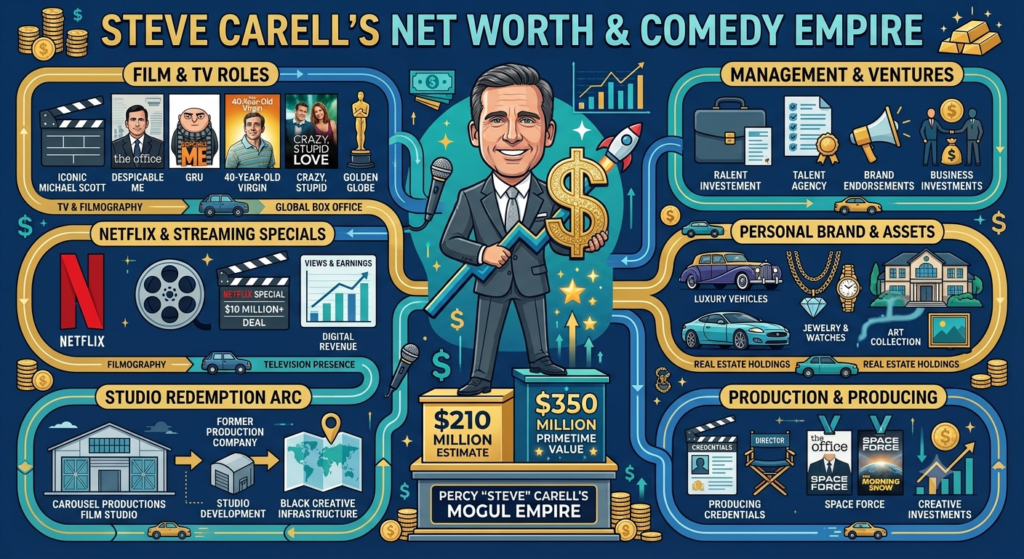 steve carell net worth